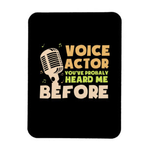 Magnet Flexible Acteur vocal