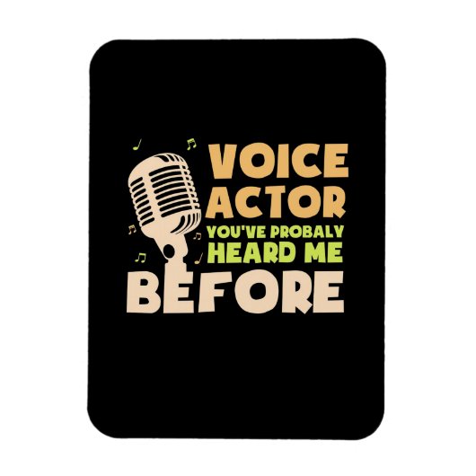 Magnet Flexible Acteur vocal (Vertical)
