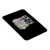 Magnet Flexible Acteur vocal avant (Côté Droit)
