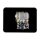 Magnet Flexible Acteur vocal avant (Horizontal)