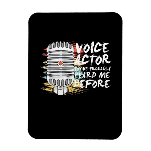 Magnet Flexible Acteur vocal avant (Vertical)