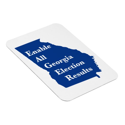 Magnet Flexible Activer tous les résultats des élections en Géorgi (Côté Droit)
