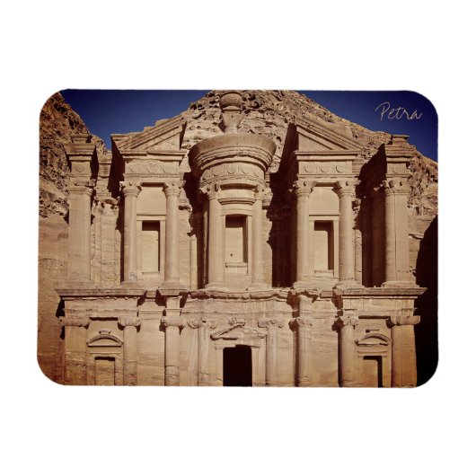 Magnet Flexible Ad Deir - Petra - Jordanien (Horizontal)