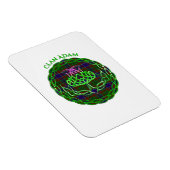 Magnet Flexible Adam Scottish Tartan Celtic Thistle (Côté Droit)