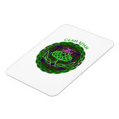 Magnet Flexible Adam Scottish Tartan Celtic Thistle (Côté Gauche)
