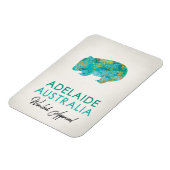 Magnet Flexible Adélaïde Australie Wombat (Côté Gauche)