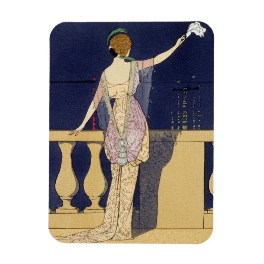 Magnet Flexible Adieu à la nuit, design pour la robe de soirée par (Vertical)