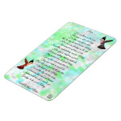 Magnet Flexible Adieu Poem (Côté Gauche)