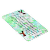 Magnet Flexible Adieu Poem (Côté Droit)