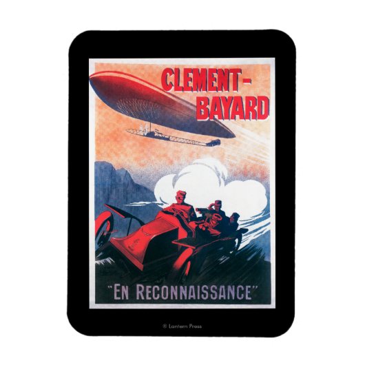 Magnet Flexible Adjudant Vincenot WWI Aéronef Affiche promotionnel (Vertical)