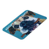 Magnet Flexible ADOPTER N'ACHETEZ PAS L'Aimant De Voiture (Côté Gauche)