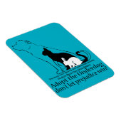 Magnet Flexible Adoptez l'opprimé... ne laissez pas les préjugés g (Côté Droit)