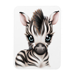 Magnet Flexible adorable bébé Zebra