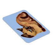 Magnet Flexible adorable chaton siamois (Côté Droit)