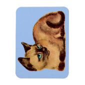 Magnet Flexible adorable chaton siamois (Vertical)
