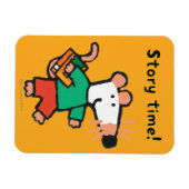 Magnet Flexible Adorable Maisy aime à lire (Horizontal)