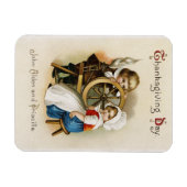 Magnet Flexible Adorable pèlerins Vintages (Horizontal)