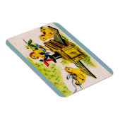 Magnet Flexible adorable petit magicien (Côté Droit)