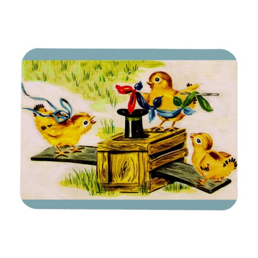 Magnet Flexible adorable petit magicien (Horizontal)