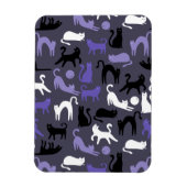 Magnet Flexible Adorable Yoga mignon Pots de chat (Vertical)