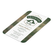Magnet Flexible Adventure Await Camping Graduation Party Invitati (Côté Gauche)