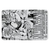 Magnet Flexible 'Adventures into the Unknown' Lite Aimant Gris (Horizontal)
