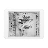 Magnet Flexible Advert pour Levi Strauss & Co, c.1900 (litho) (Horizontal)