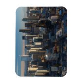 Magnet Flexible Aerial view of Seattle city skyline (Vertical)