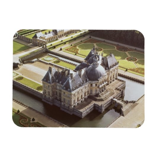 Magnet Flexible Aerial view of the Chateau, designed for Nicholas (Horizontal)