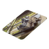 Magnet Flexible Aerial view of the Chateau, designed for Nicholas (Côté Gauche)