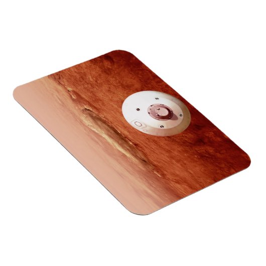 Magnet Flexible Aérocoque Avec Perpersévérance Rover Descente Vers (Côté Droit)