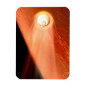 Magnet Flexible Aérocoque Avec Perpersévérance Rover Descente Vers (Vertical)