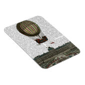 Magnet Flexible Aéronef au-dessus de la ville (Côté Droit)