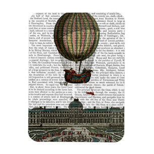 Magnet Flexible Aéronef au-dessus de la ville