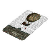 Magnet Flexible Aéronef au-dessus de la ville (Côté Gauche)