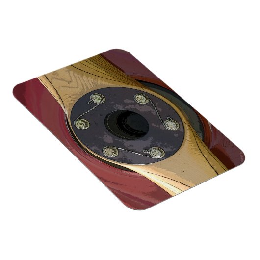 Magnet Flexible Aéronef en bois - Aéronef (Côté Droit)