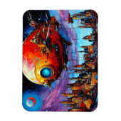 Magnet Flexible Aéronef I (Vertical)