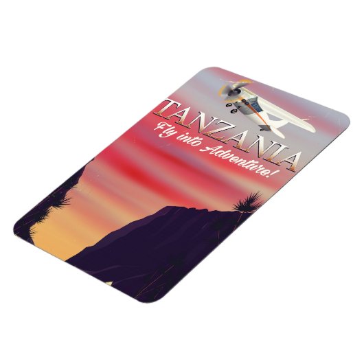 Magnet Flexible Affiche africaine en Tanzanie (Côté Gauche)