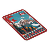 Magnet Flexible Affiche Canada Travel (Côté Droit)