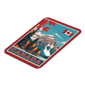 Magnet Flexible Affiche Canada Travel (Côté Gauche)