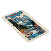 Magnet Flexible Affiche Canada Travel (Côté Droit)