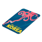 Magnet Flexible Affiche Corée Vacances (Côté Gauche)