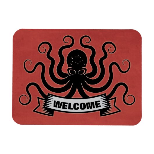 Magnet Flexible Affiche de bienvenue Cabine de la porte de bateau  (Horizontal)