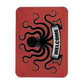 Magnet Flexible Affiche de bienvenue Cabine de la porte de bateau  (Vertical)