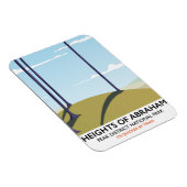 Magnet Flexible Affiche de chemin de fer Heights of Abraham Peak D (Côté Droit)