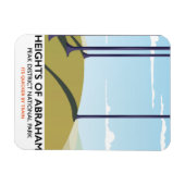 Magnet Flexible Affiche de chemin de fer Heights of Abraham Peak D (Horizontal)