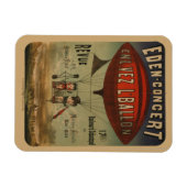 Magnet Flexible Affiche De Cirque Française De Deux Artistes En Aé (Horizontal)