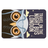 Magnet Flexible Affiche de l'Hibou de Londres. (Horizontal)