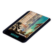 Magnet Flexible Affiche de Miami (Côté Gauche)