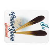 Magnet Flexible Affiche de ski CairnGorm Écosse (Horizontal)